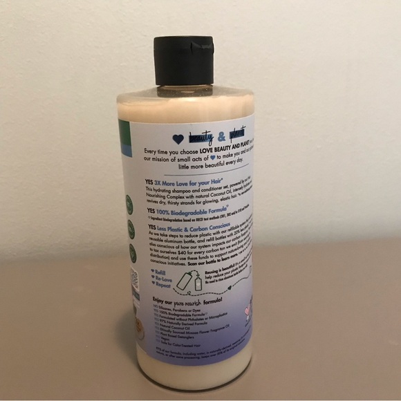 Beauty & Planet Ultra Deep Hydration Conditioner, 22 OZ. Butterfly Pea Flower. - Picture 2 of 2